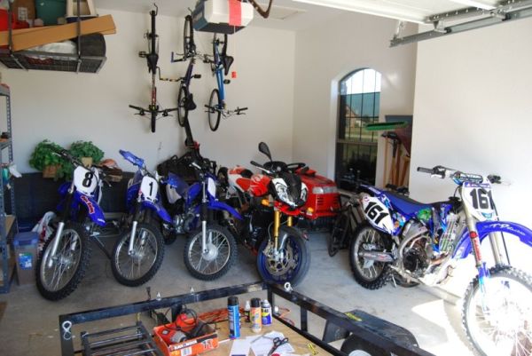 All the supermoto parts...