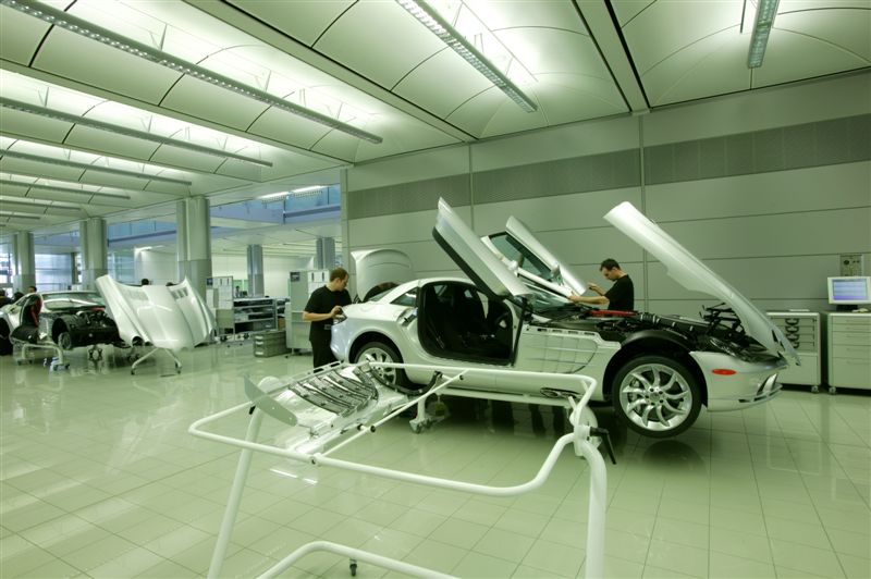 Mercedes slr factory #6